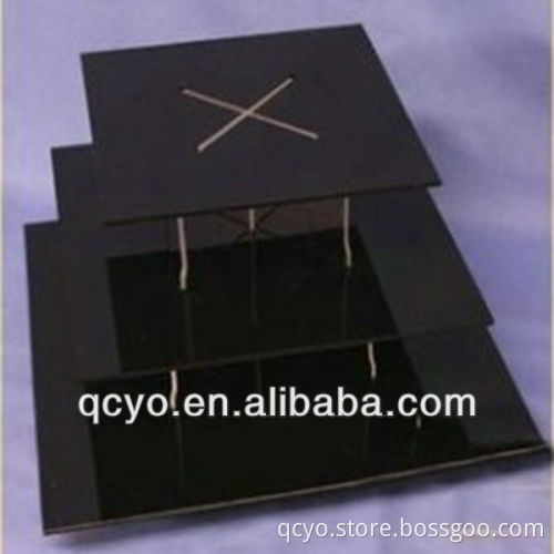 Hot sale revolving acrylic glass cake display cabinet